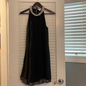 Diane Von Furstenberg black cocktail dress